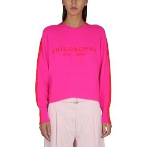 Philosophy Di Lorenzo Serafini Cropped Wool And Cashmere Sweater - NWT